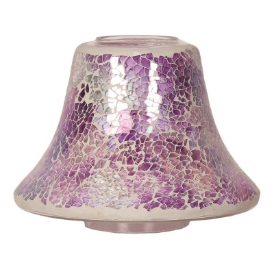 Aromatize Purple Crackle Jar Lamp Shade 16cm 5060457525452  312155523532